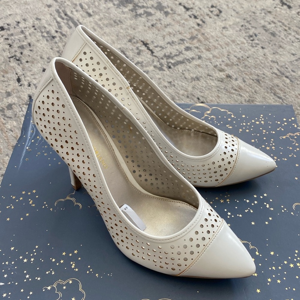White heels